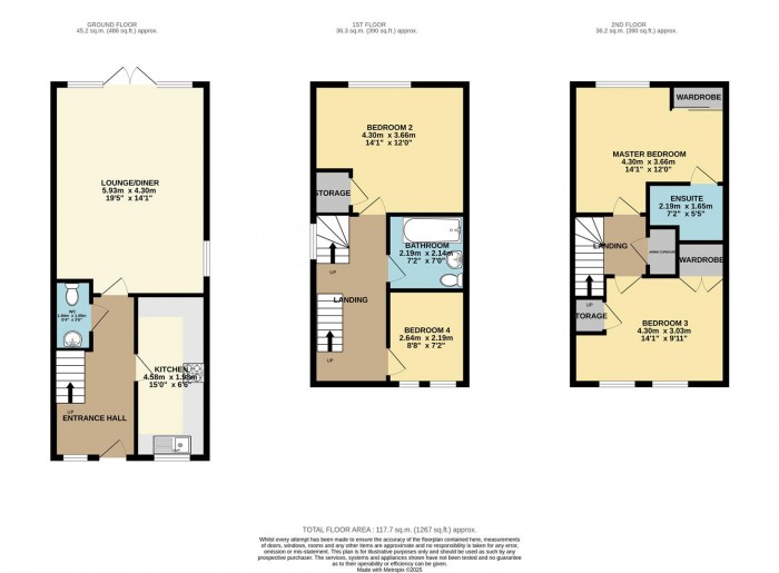 Floorplan for Iceni Square, Harlow