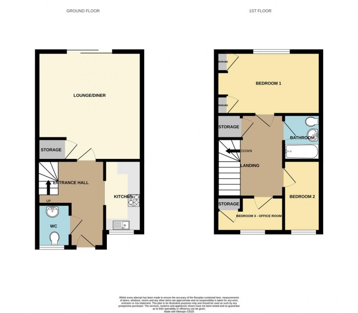 Floorplan for Rushton Grove, Church Langley