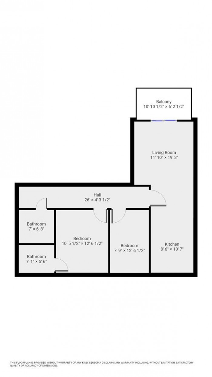 Floorplan for Lea Road, Waltham Abbey