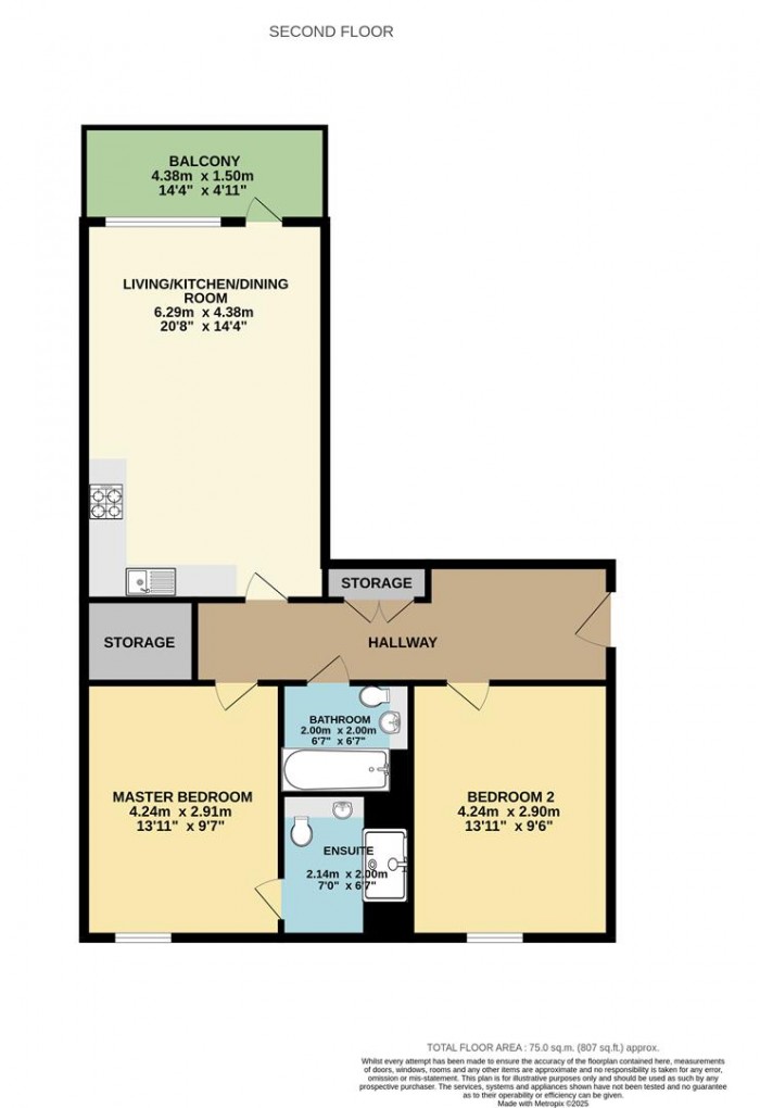 Floorplan for Oakwood Crescent
