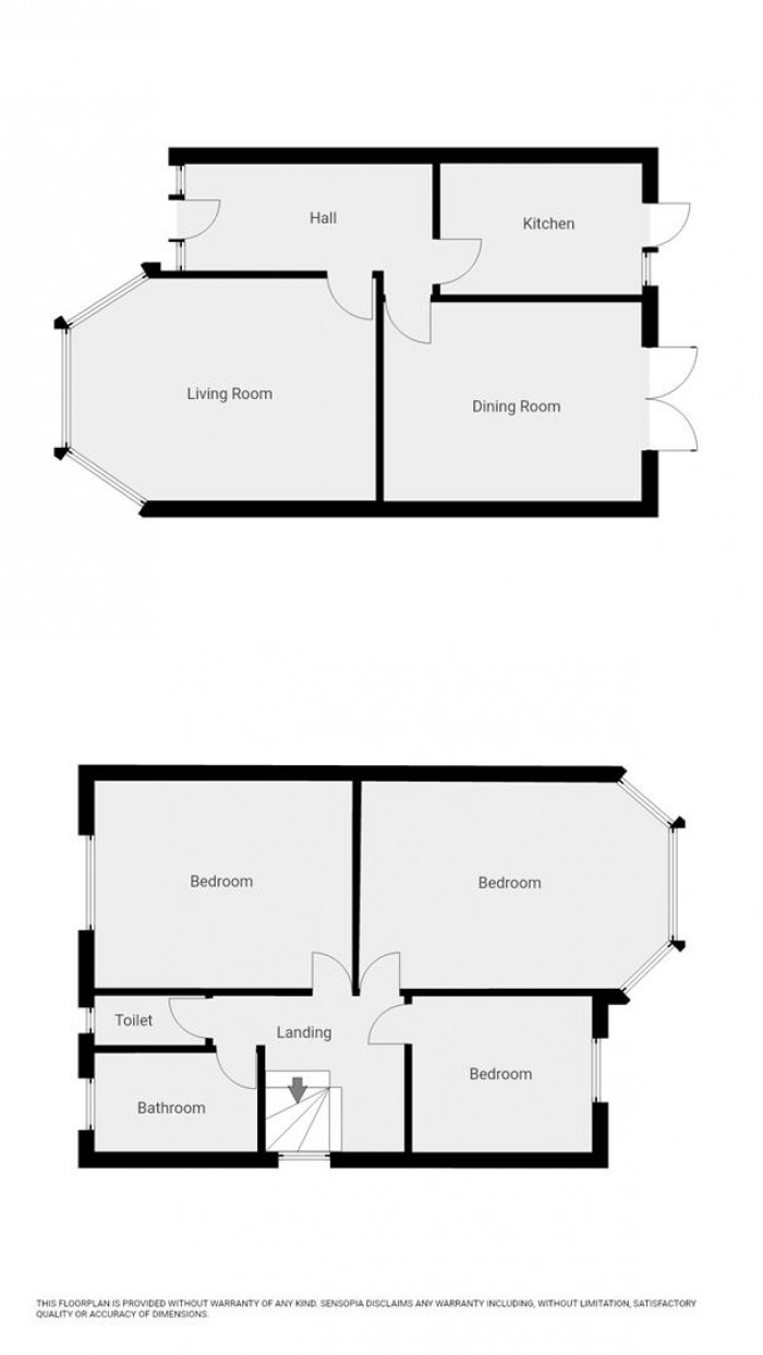 Floorplan for Westward Road, London