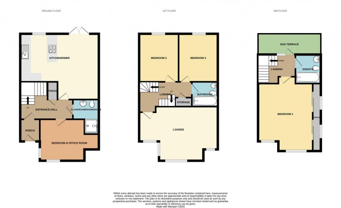 Floorplan for Milestone Road, Newhall, Harlow