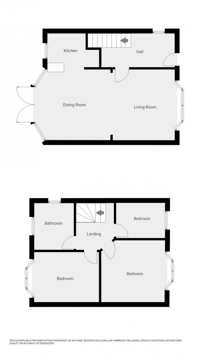 Floorplan for Dove House Gardens, London