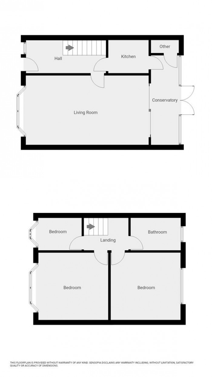Floorplan for Brindwood Road, London