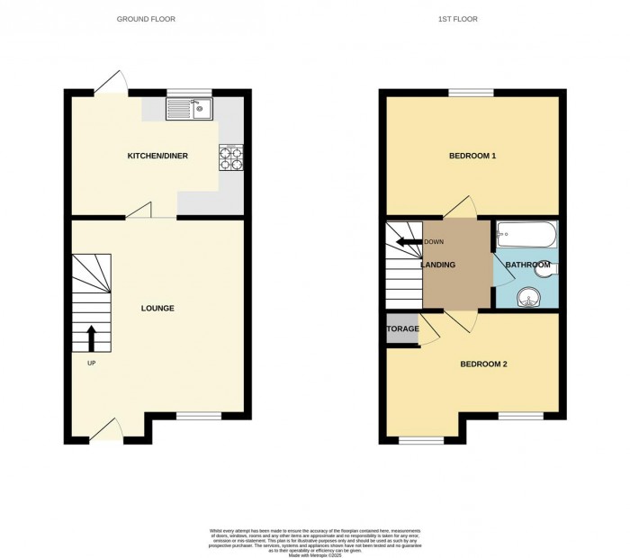 Floorplan for Elwood, Church Langley