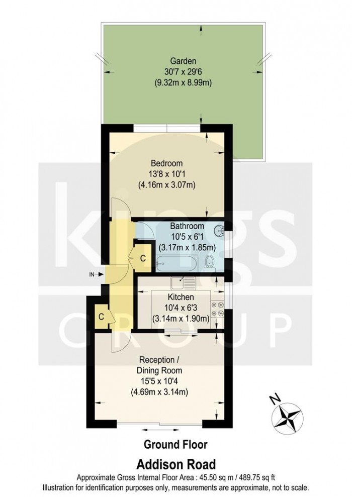 Floorplan for Addison Road, Enfield
