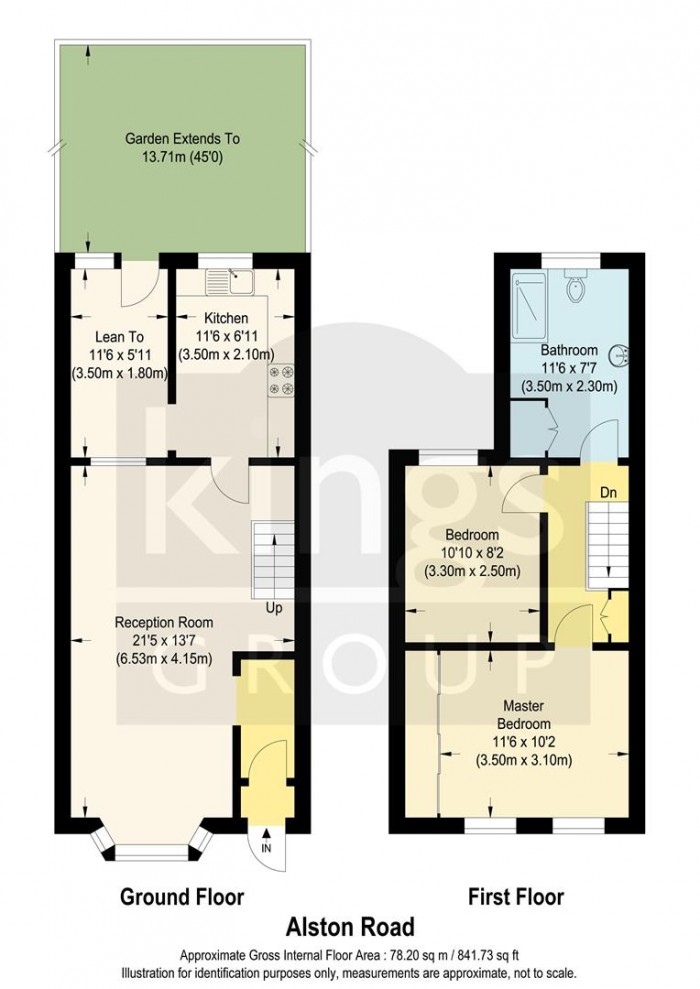 Floorplan for Alston Road, London, N18