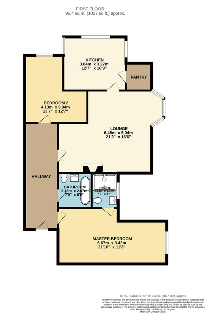 Floorplan for Gilston, High Wych