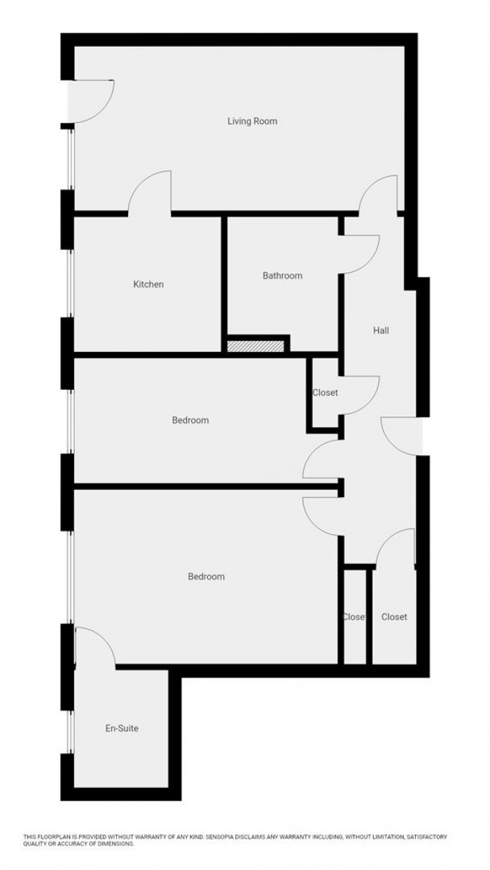 Floorplan for Hall Lane, London