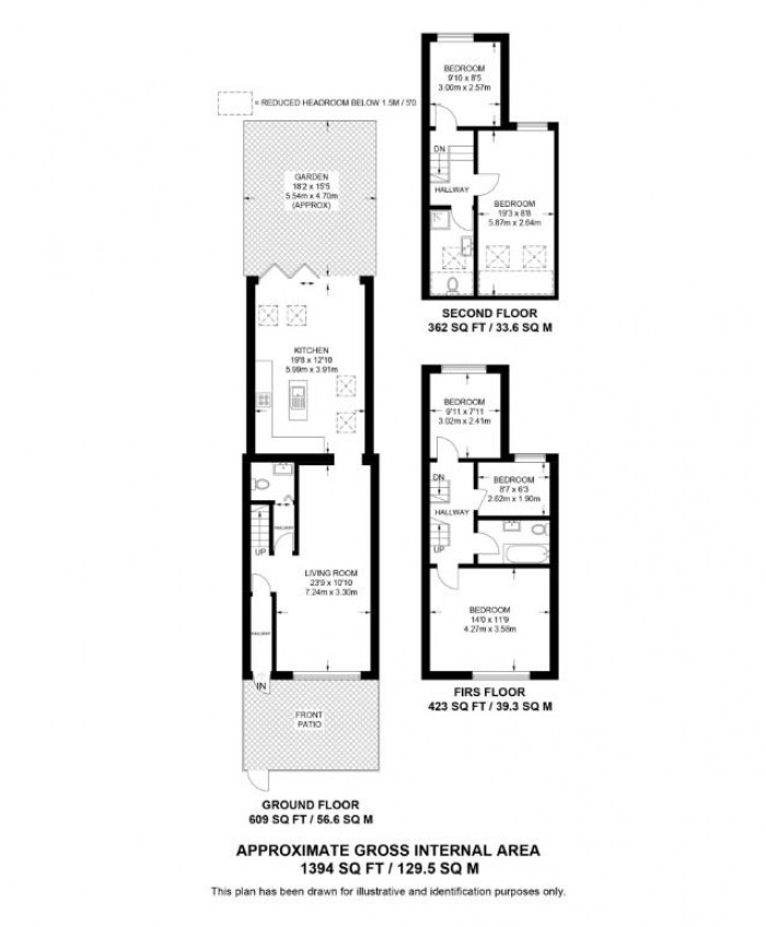 Floorplan for New Road, London