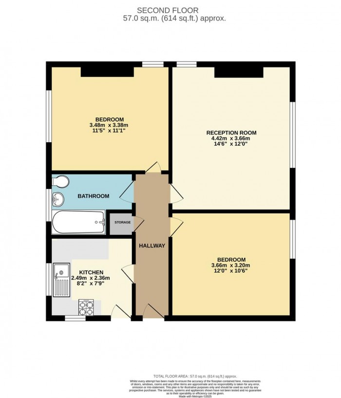 Floorplan for New Road, London
