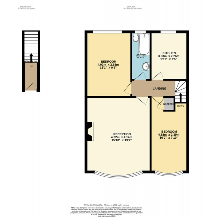 Floorplan for Cowley Road, Cranbrook