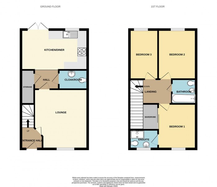 Floorplan for Woodlark Road, Gilden Park