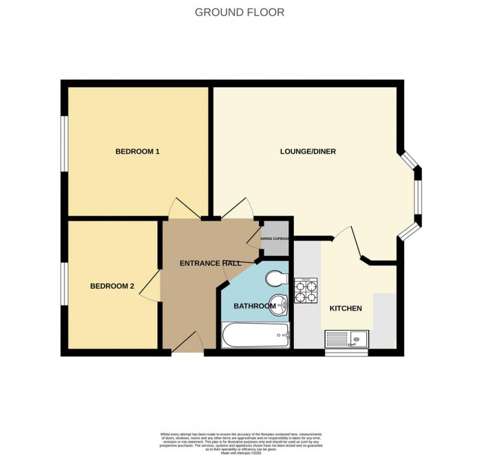 Floorplan for Chelsea Gardens, Harlow