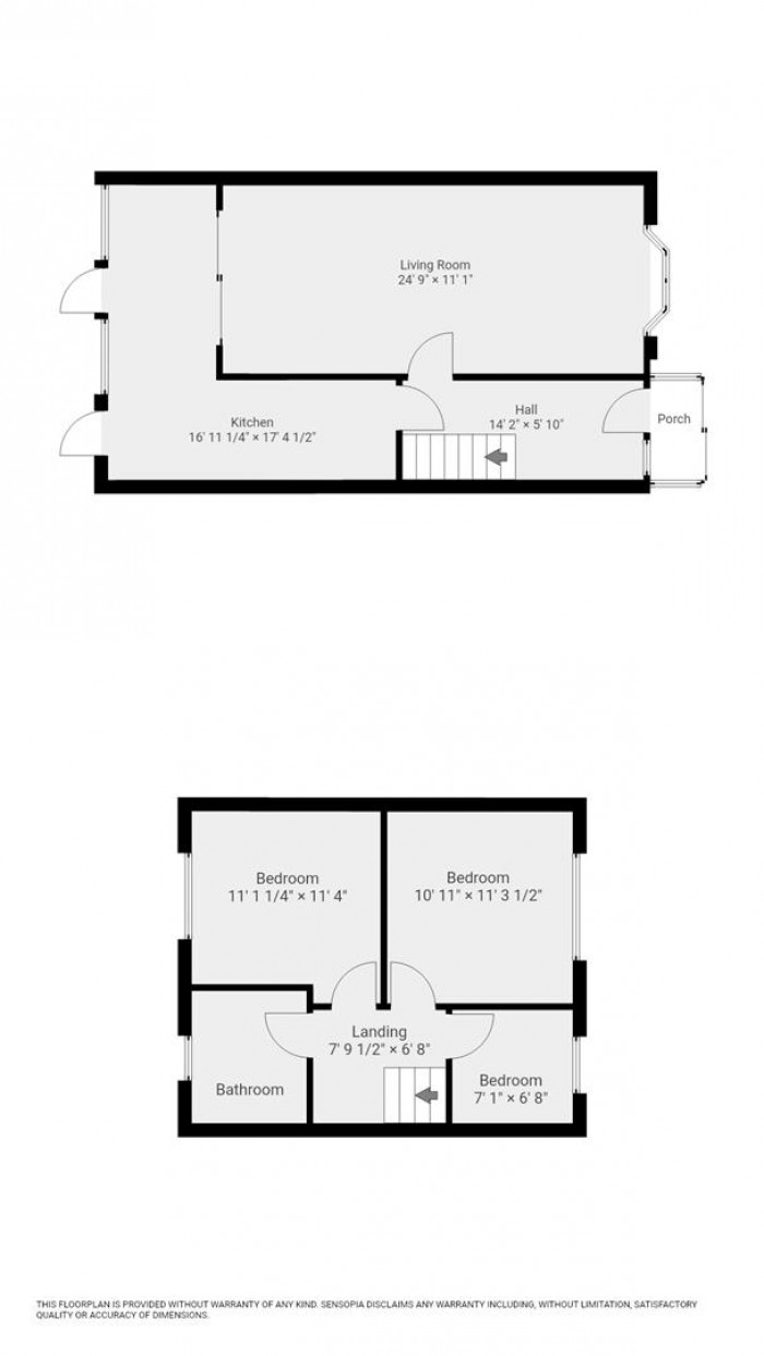 Floorplan for Templeton Avenue, London