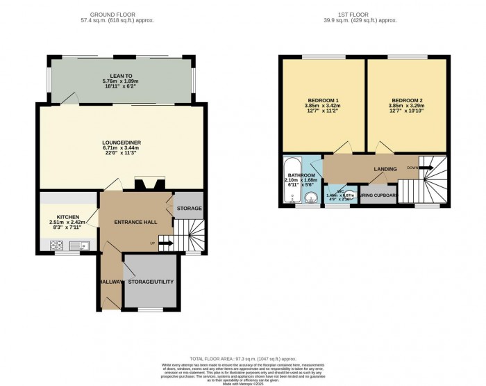 Floorplan for Glebelands, Harlow