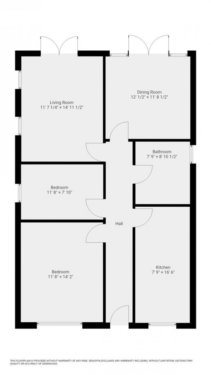 Floorplan for Suffield Road, London