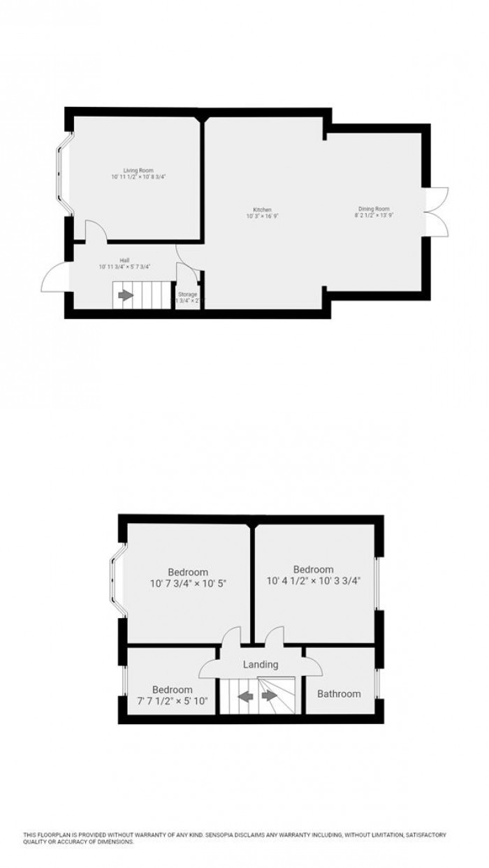 Floorplan for Drysdale Avenue, London