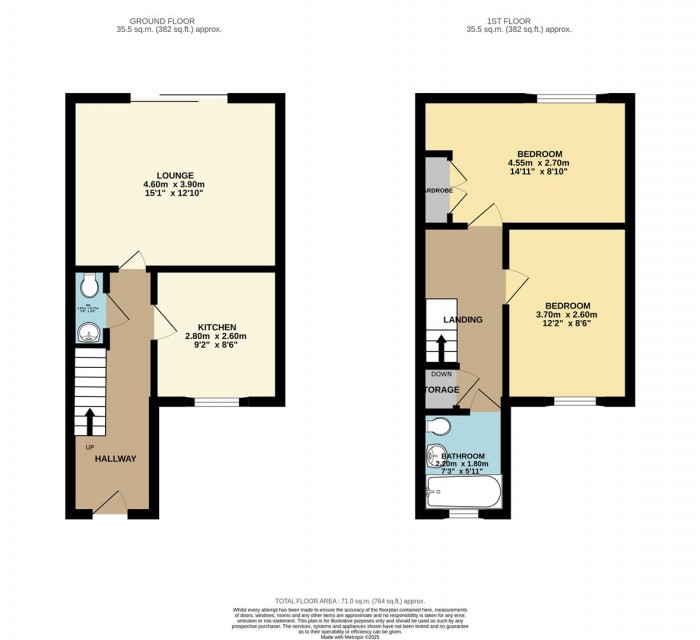 Floorplan for Clifford Road, London