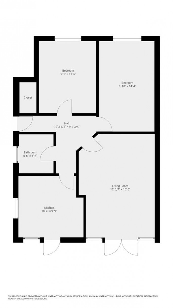 Floorplan for Roundhills, Waltham Abbey
