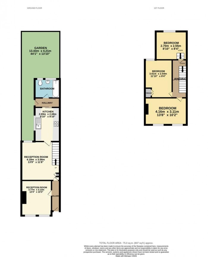 Floorplan for Rosebery Avenue, London