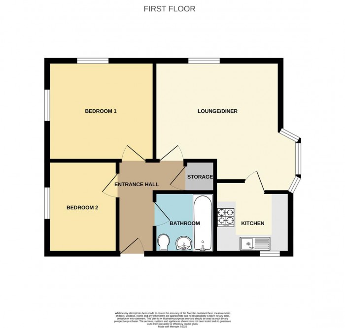 Floorplan for Belfield Gardens, Church Langley