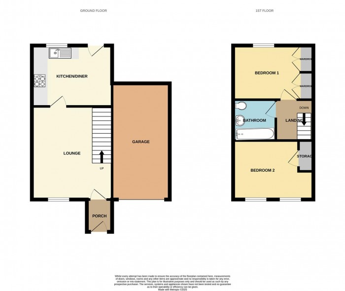 Floorplan for Westbury Rise, Church Langley