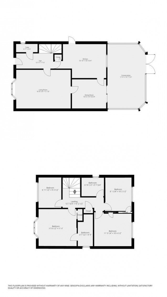 Floorplan for Crofton Grove, London