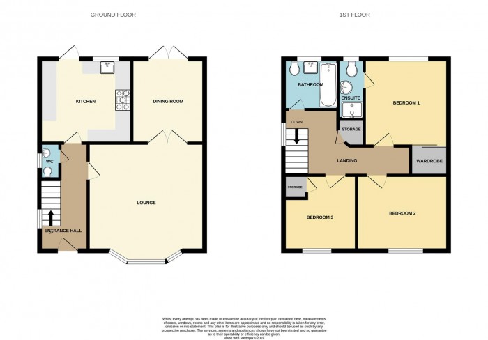 Floorplan for Belfield Gardens, Church Langley