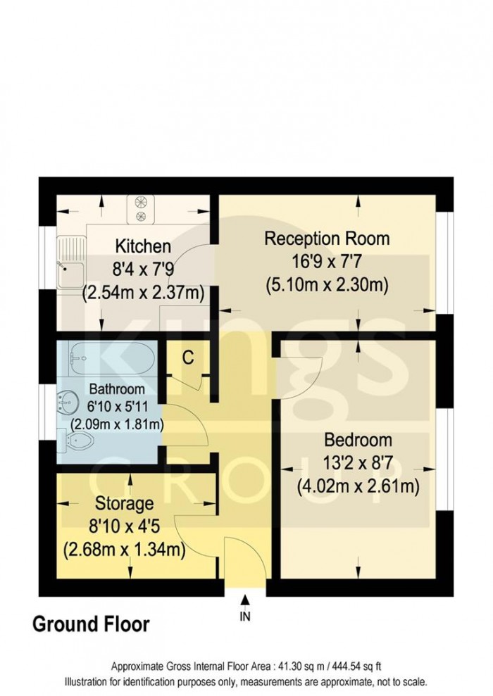 Floorplan for Rowan Drive, Broxbourne