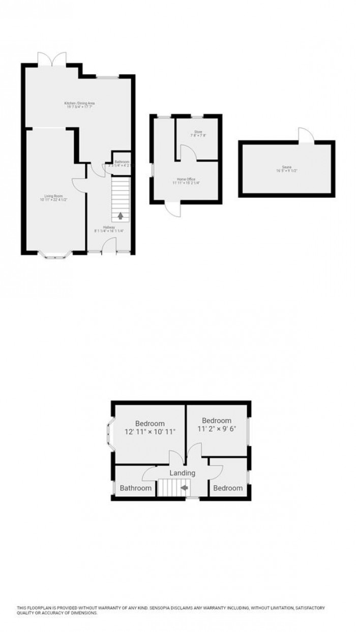 Floorplan for Amesbury Drive, London
