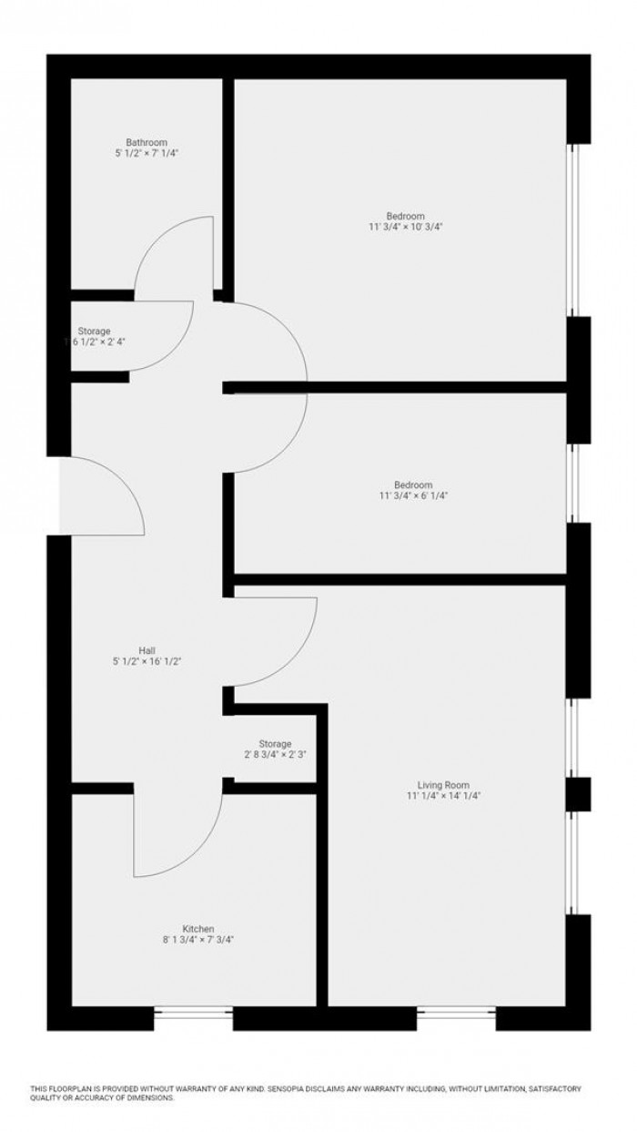 Floorplan for Quaker Lane, Waltham Abbey