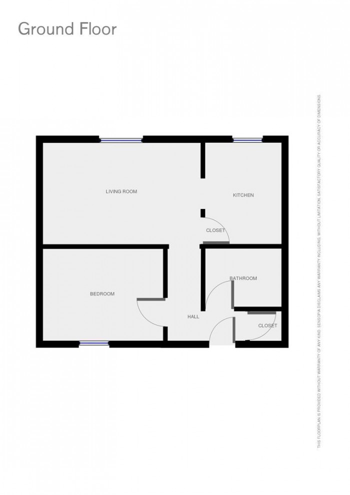 Floorplan for Mandeville Court, London