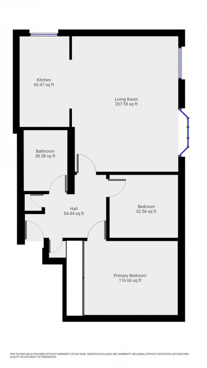 Floorplan for Redwood Gardens, London
