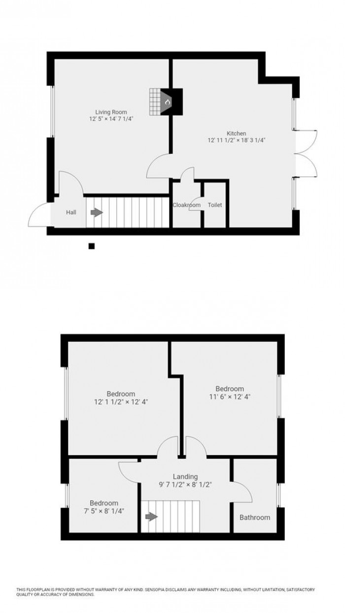 Floorplan for Willingale Road, Loughton
