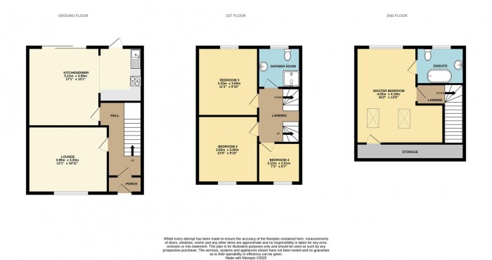 Floorplan for Clarendon Road, Cheshunt, Waltham Cross