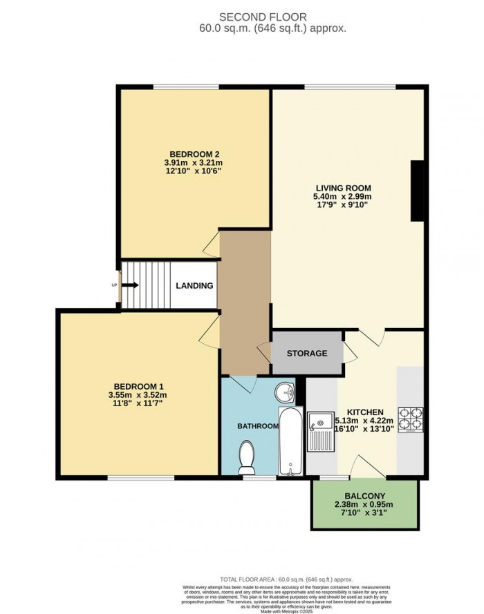 Floorplan for Northumberland Park, London