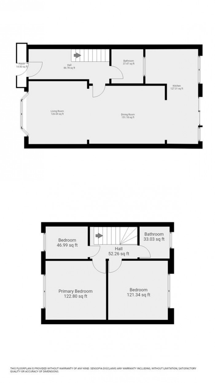 Floorplan for Burnham Road, London