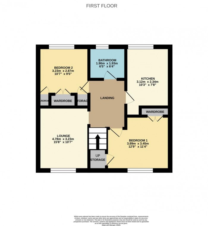 Floorplan for Cheviot Close, Enfield