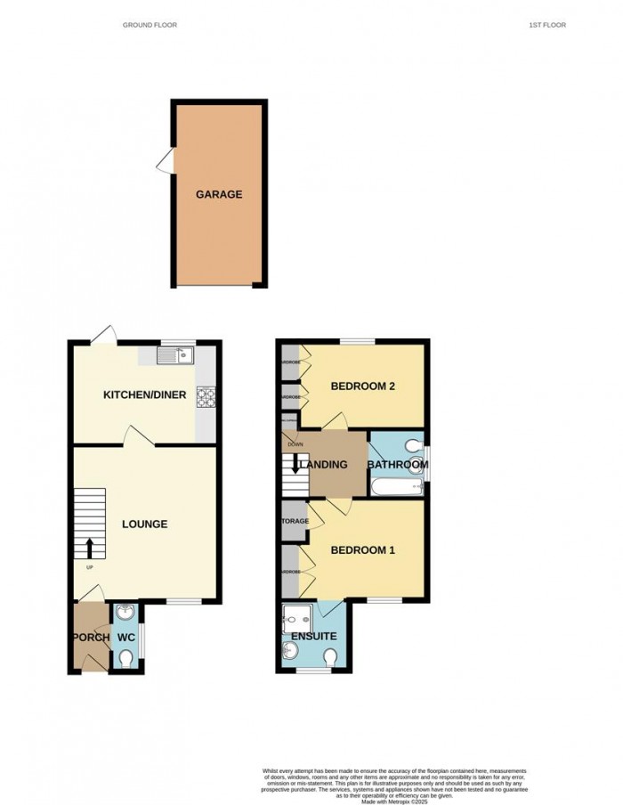 Floorplan for Malkin Drive, Church Langley