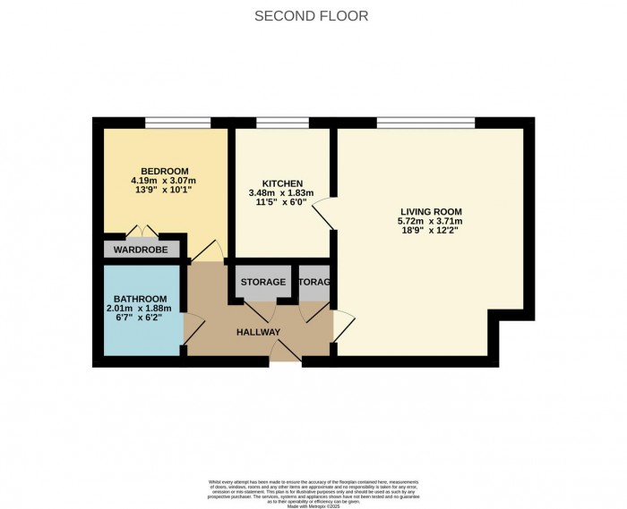 Floorplan for Cobham Close, Enfield