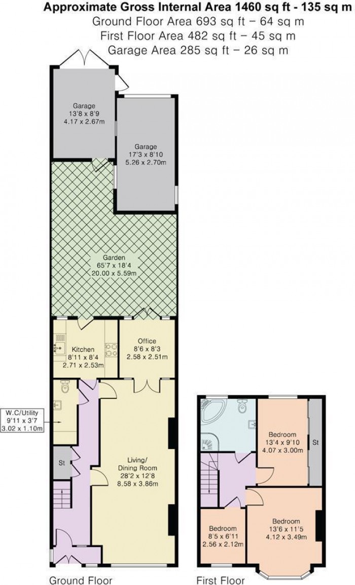 Floorplan for Church Street, London, N9