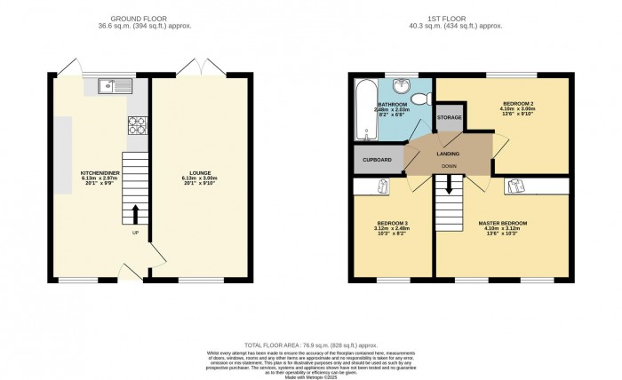 Floorplan for Ash Tree Field, Harlow