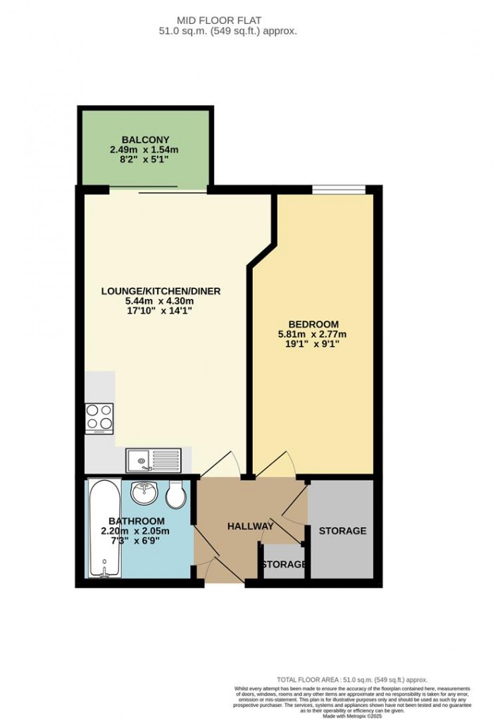 Floorplan for Hoffmans Road, London