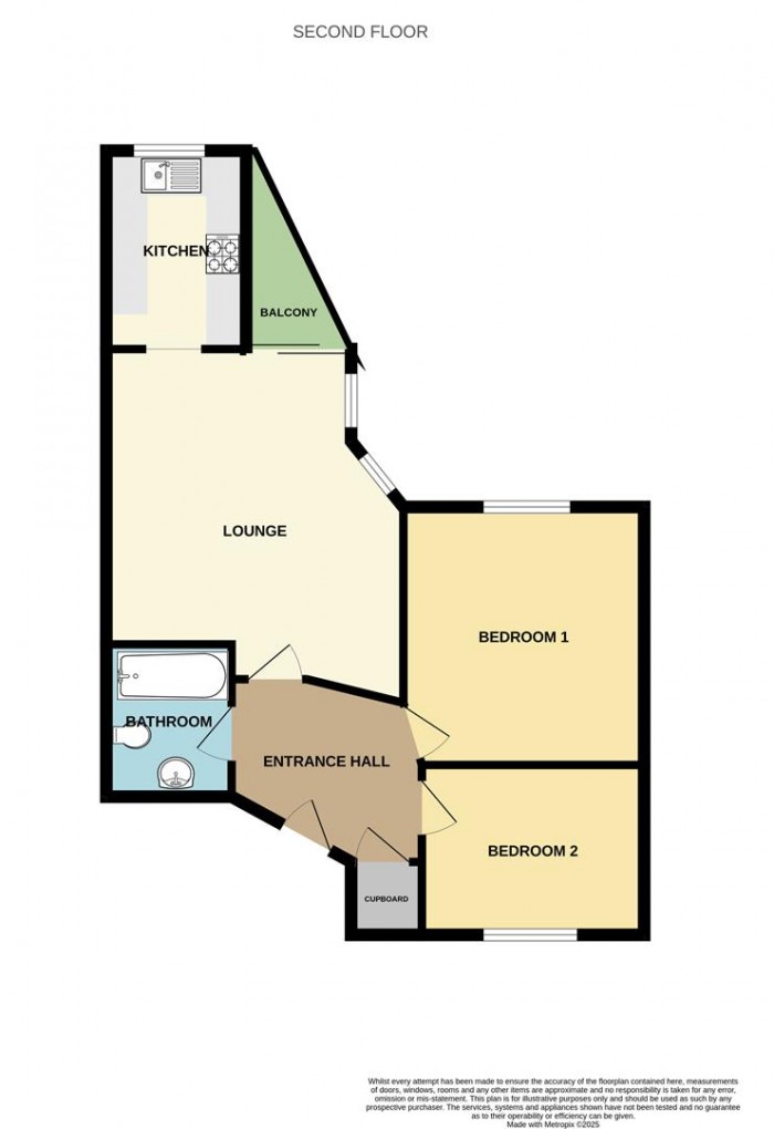 Floorplan for Chelsea Gardens, Church Langley