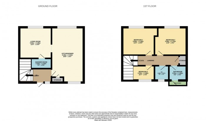 Floorplan for Roman Way, Enfield