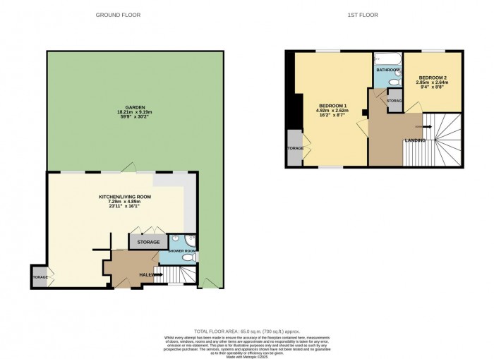 Floorplan for Weir Hall Road, London