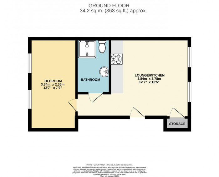 Floorplan for Beeston Drive, Cheshunt, Waltham Cross