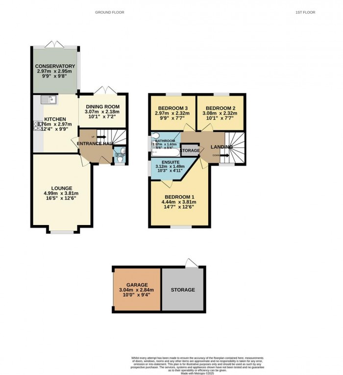 Floorplan for Doulton Close, Church Langley