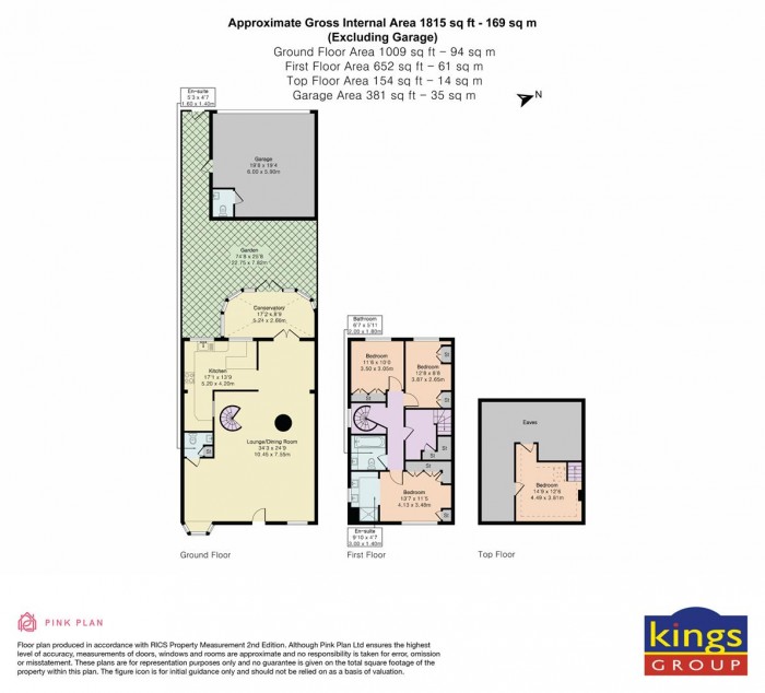 Floorplan for Wheatley Gardens, Edmonton, N9